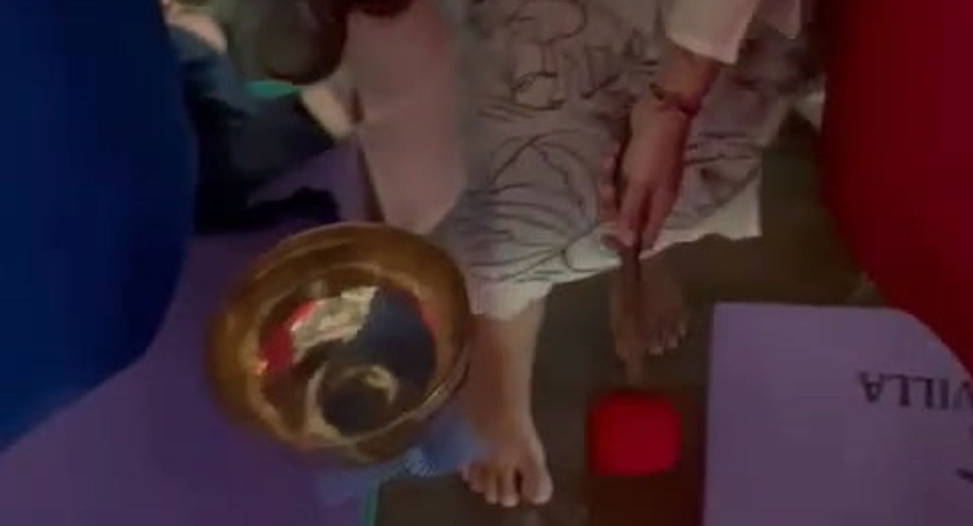 Aerial Yoga With Sound Healing